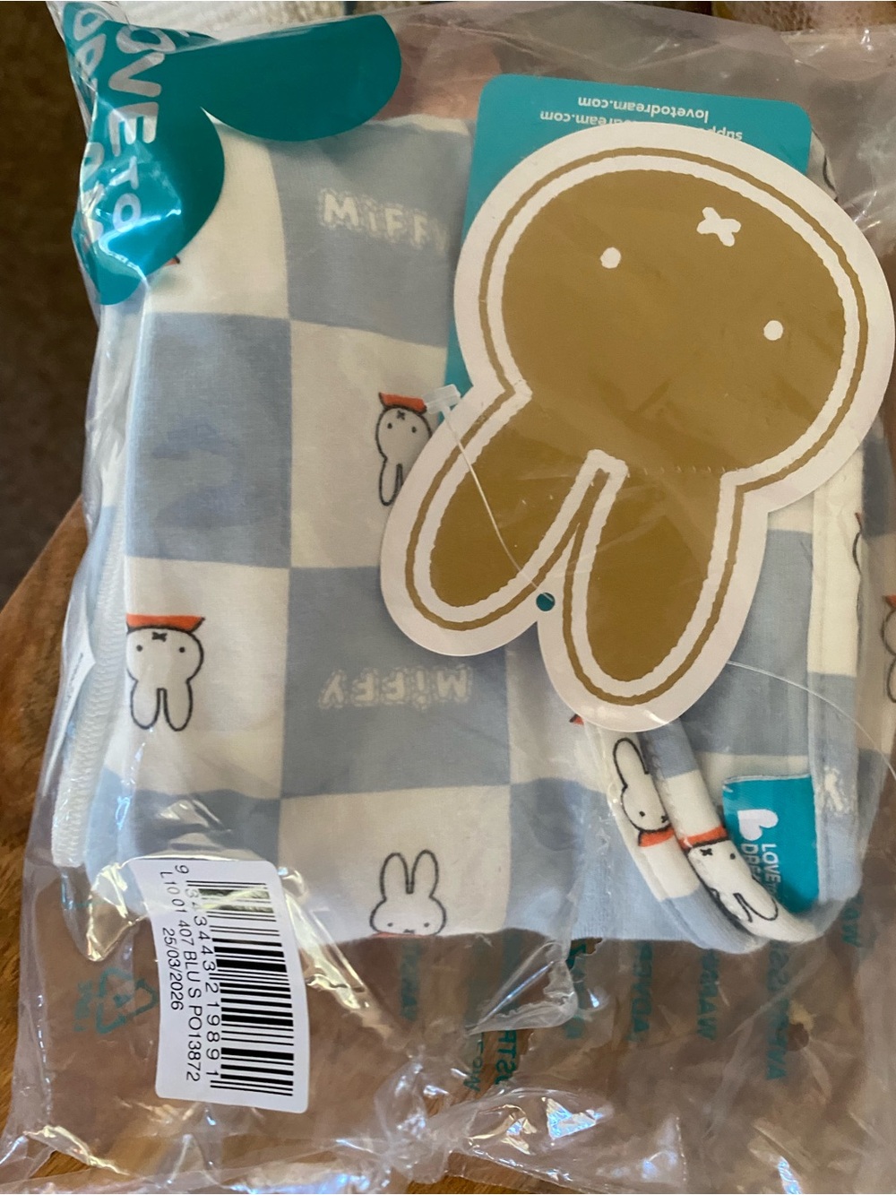 Miffy Love to Dream Swaddle